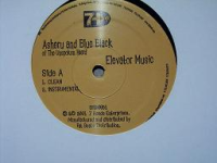 ASHERU AND BLUE BLACK "ELEVATOR MUSIC" (USED 12INCH)