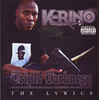 K-RINO "TRIPLE DARKNESS VOL. 2: THE LYRICS" (USED CD)