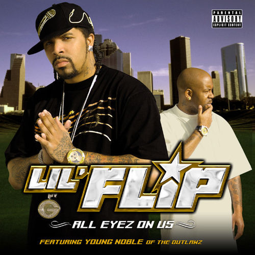 LIL FLIP FEAT. YOUNG NOBLE "ALL EYEZ ON US" (USED CD)