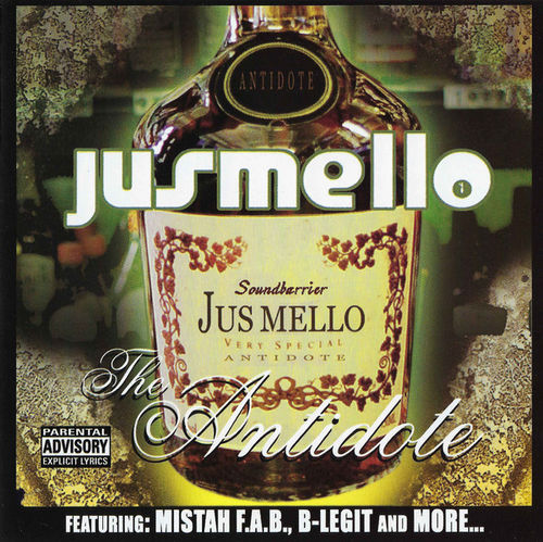 JUSMELLO "THE ANTIDOTE" (NEW CD)