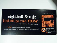 EIGHTBALL & MJG "LISTEN TO ME NOW" (USED 12INCH)