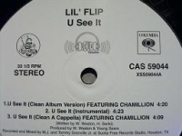 LIL FLIP "U SEE IT (FEAT. CHAMILLIONAIRE)" (12INCH)