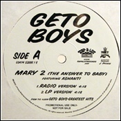 GETO BOYS "MARY 2 (THE ANSWER TO BABY)" (12INCH)