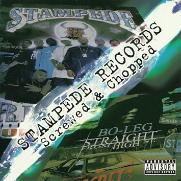 STAMPEDE RECORDS "SCREWED & CHOPPED" (USED 2-CD)