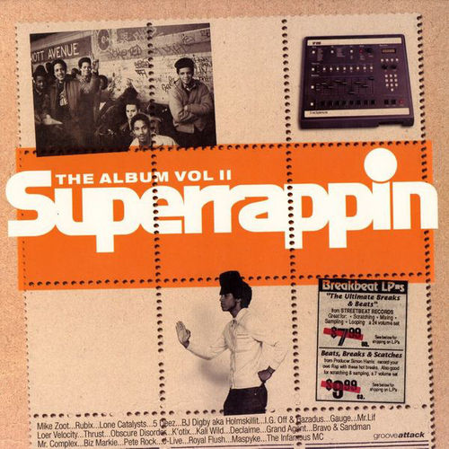 VARIOUS "SUPERRAPPIN: THE ALBUM VOL II" (USED 3-LP)