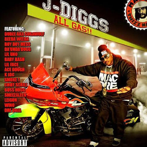 J-DIGGS "ALL GAS" (NEW CD)