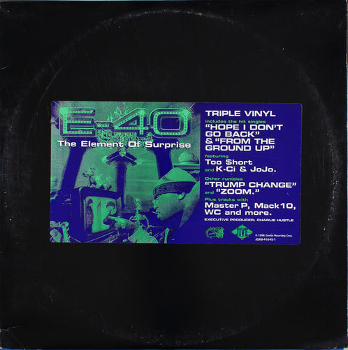 E-40 "THE ELEMENT OF SURPRISE" (USED 3-LP)