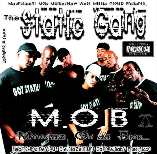 THE STATIC GANG "M.O.B.: MONSTAZ ON DA BLOK" (USED CD)