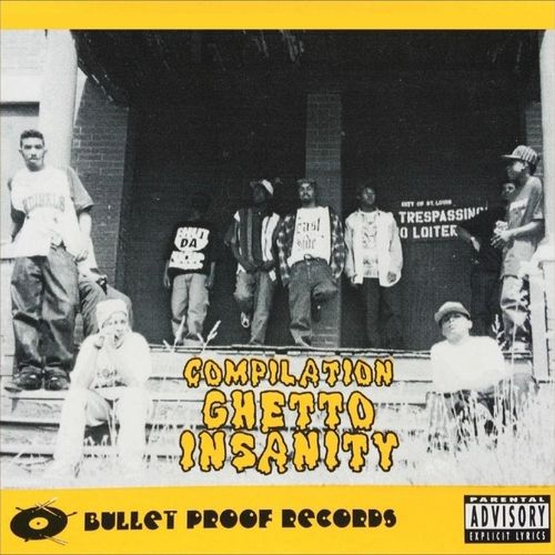 BULLET PROOF RECORDS "COMPILATION GHETTO INSANITY" (NEW CD)
