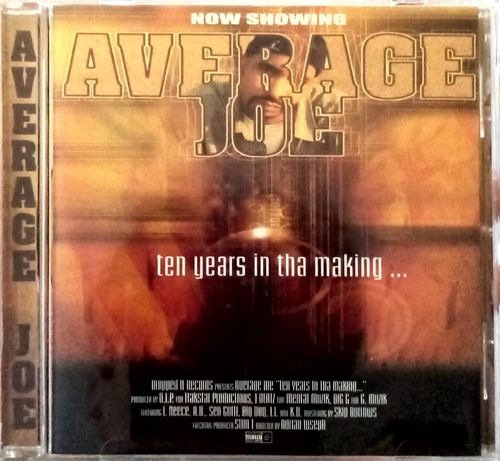 AVERAGE JOE "TEN YEARS IN THA MAKING" (USED CD)