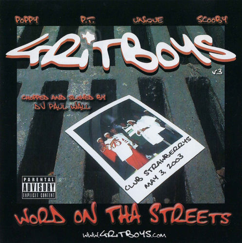 GRITBOYS " WORD ON THA STREETS" (USED CD)
