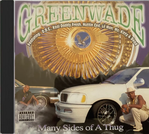 GREENWADE "MANY SIDES OF A THUG" (NEW CD)