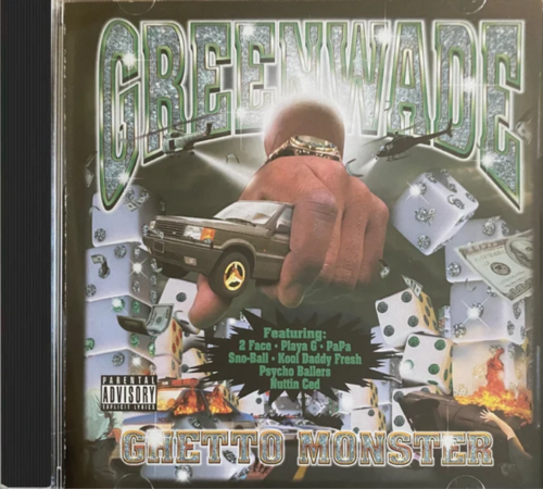 GREENWADE "GHETTO MONSTER" (CD PREORDER)